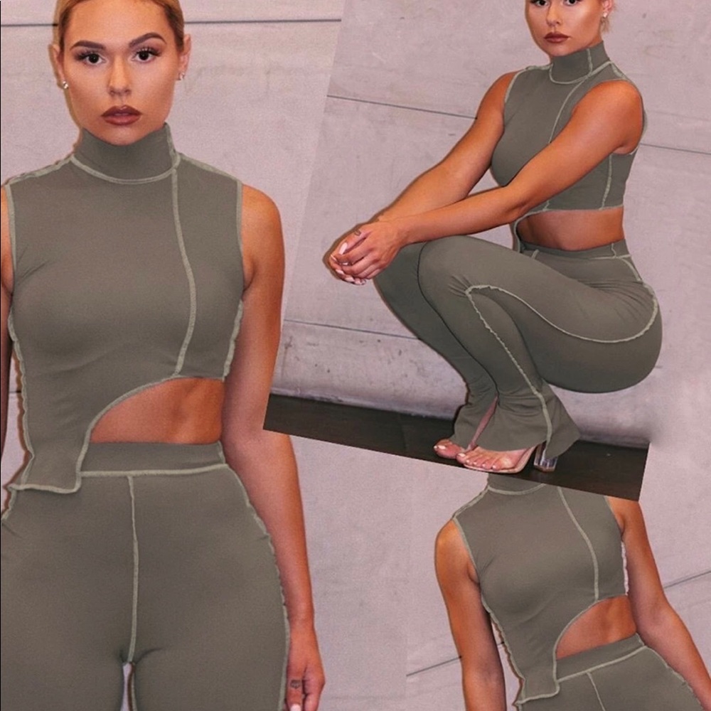 2 Piece Set*GREY*